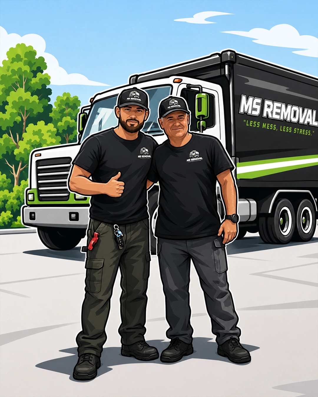 MS Removal family business owner and father
